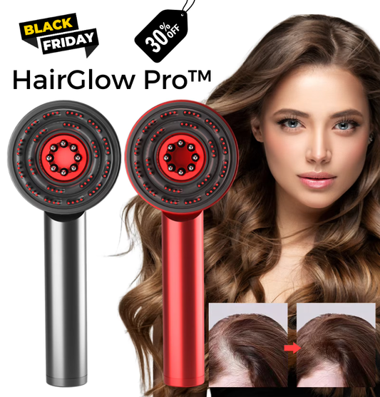 HairGlow Pro™ | För Starkare, Friskt Hår & Maximal Avkoppling